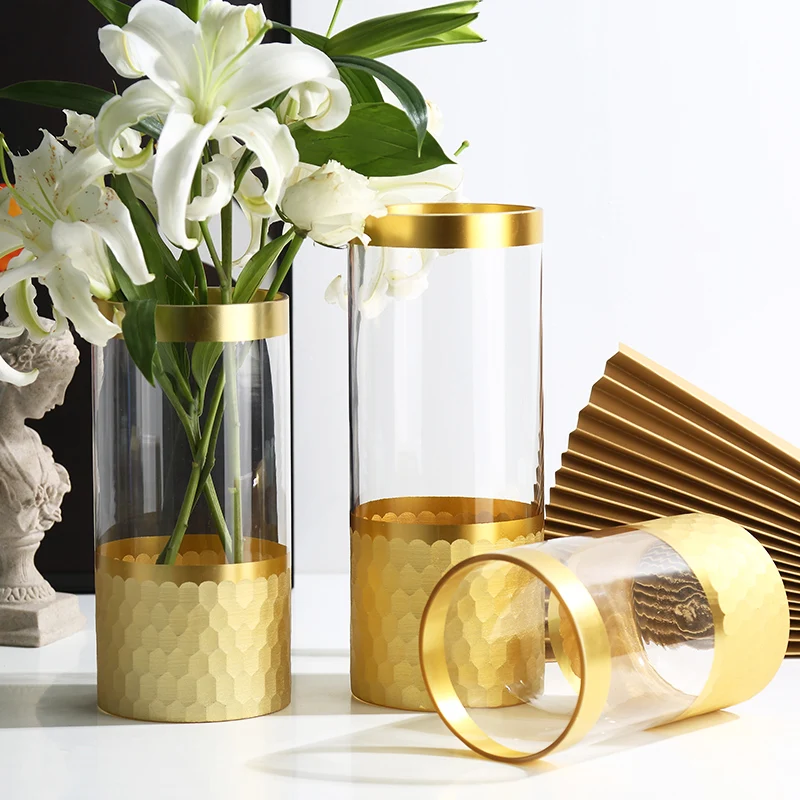 

Vases Nordic Home Decor Living Room Decoration Terrarium Jarrones Decorativos Moderno